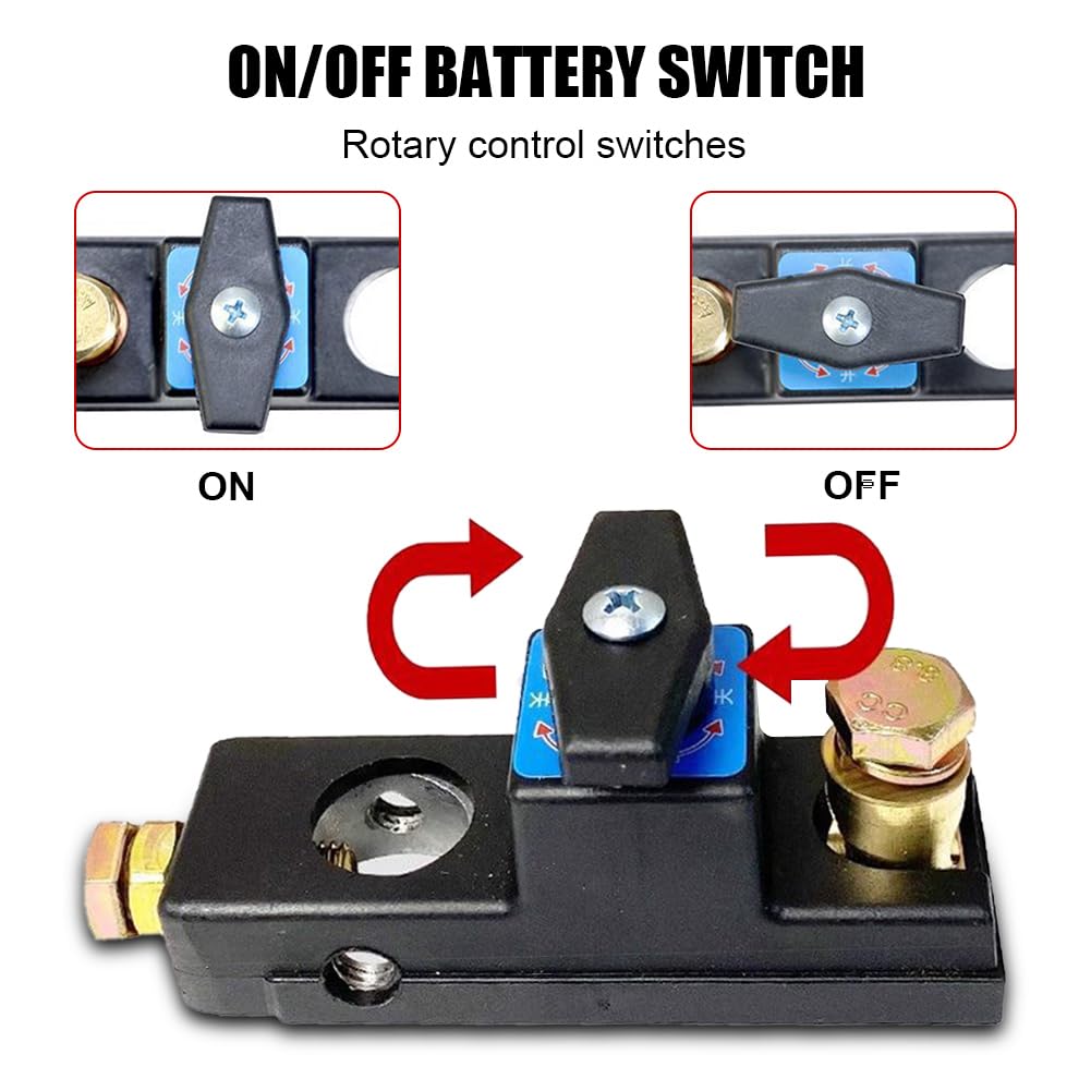 Interrupteur Coupe-Batterie Universel