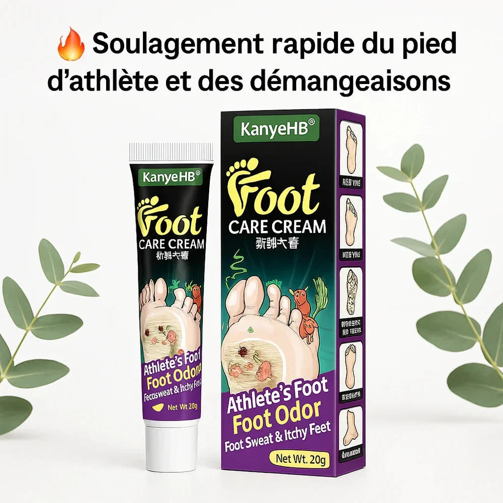 Pommade de confort pour les pieds – Bien-être quotidien pour Hommes et Femmes