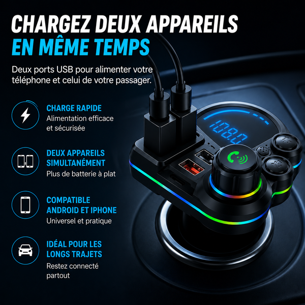 Transmetteur FM Auto Pro