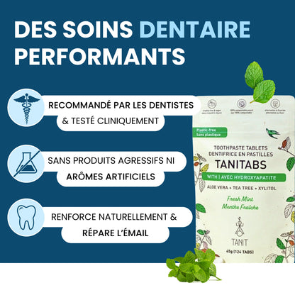🌿 Dentifrice en Pastilles TANITABS