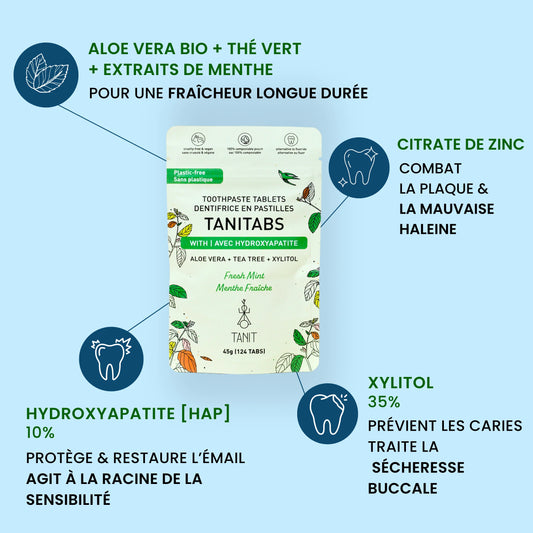 🌿 Dentifrice en Pastilles TANITABS