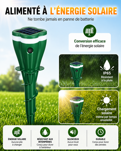 Répulsif Solaire Anti-Nuisibles Pro