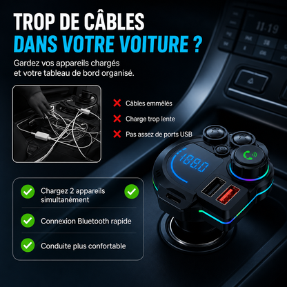 Transmetteur FM Auto Pro