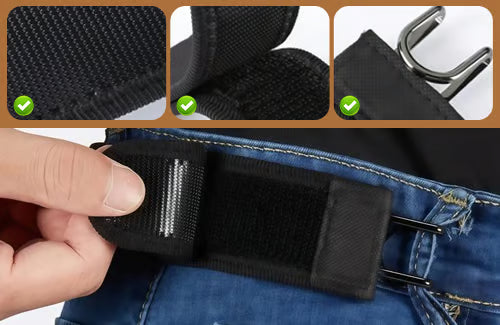 Ceinture Invisible Sans Boucle Confort