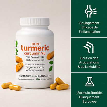 Gélules de Curcuma 95% de Curcumine