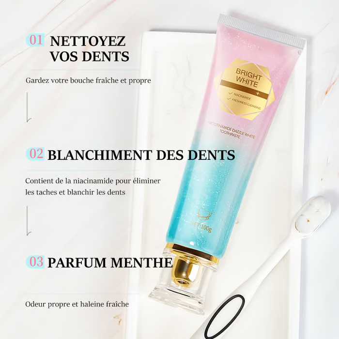 🦷Dentifrice Blanchissant à la Niacinamide🔥