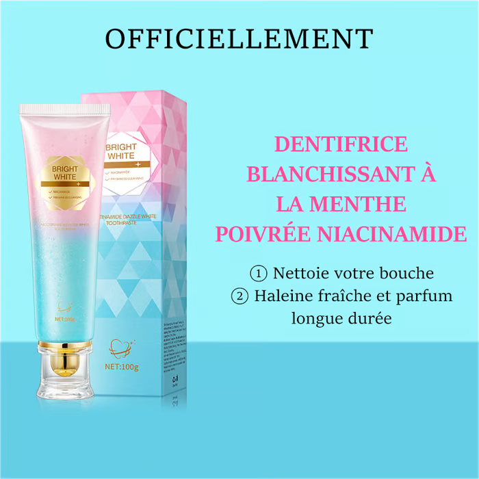 🦷Dentifrice Blanchissant à la Niacinamide🔥