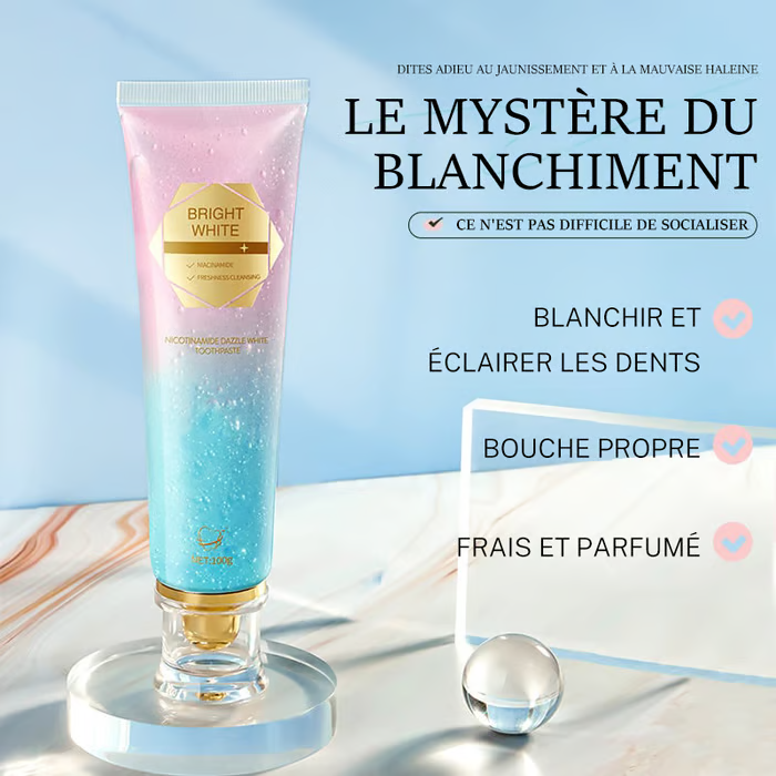 🦷Dentifrice Blanchissant à la Niacinamide🔥