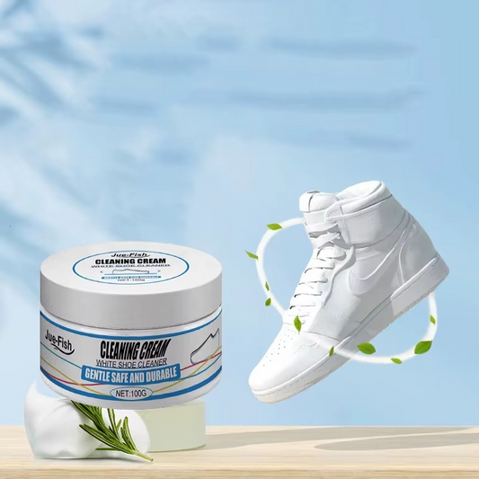 Crème Nettoyante pour Chaussures Blanches