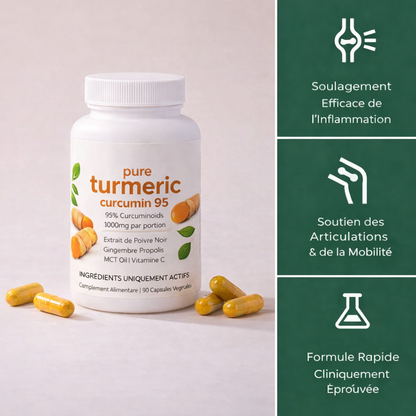Gélules de curcuma & curcumine