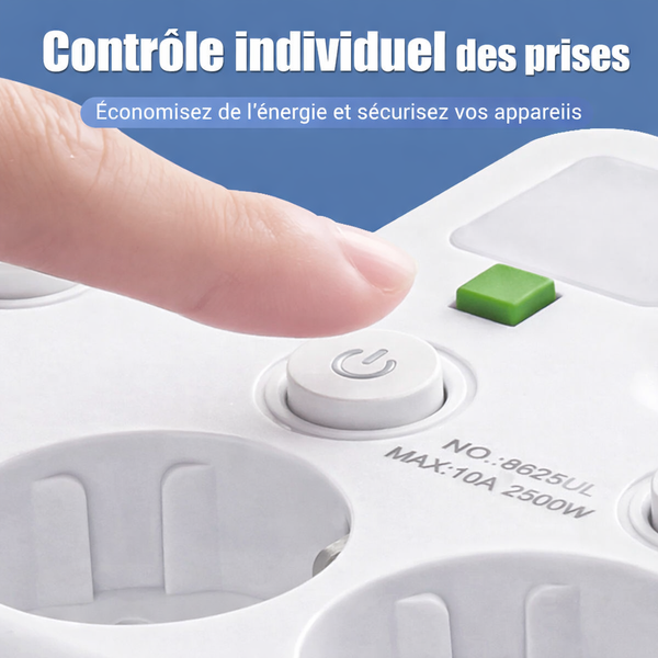 Multiprise USB Intelligente Compacte