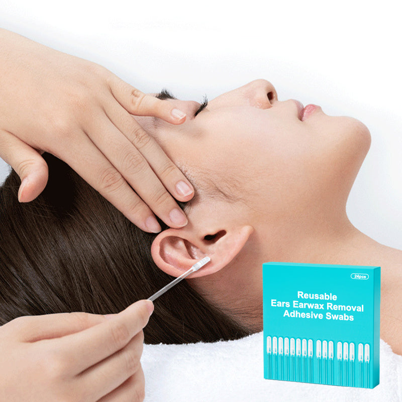 Bâton Adhésif Nettoyant Oreilles Réutilisable