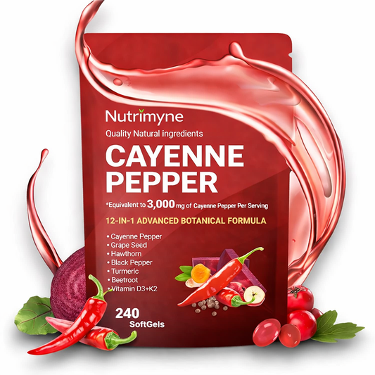 Sachet de gélules au piment de cayenne (240 gélules)
