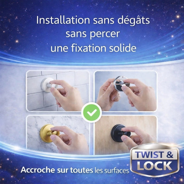 Crochets Ventouse Maison Orbaal